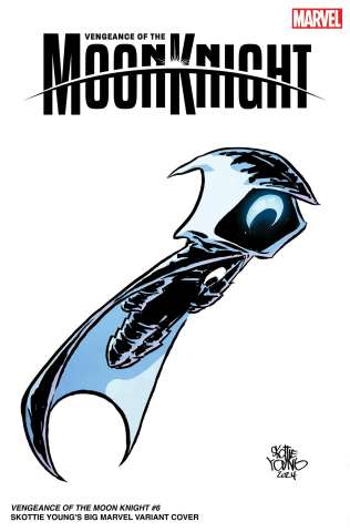 Vengeance of the Moon Knight #6 (Skottie Young Big Marvels Cover)