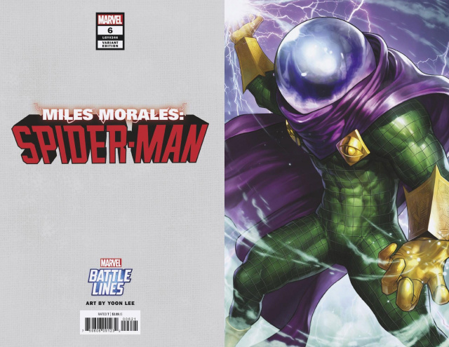 Miles Morales: Spider-Man #6 (Yoon Lee Marvel Battle Lines Cover)