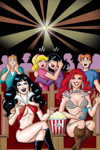 Red Sonja and Vampirella Meet Betty and Veronica #7 (40 Copy Parent Virgin Cover)