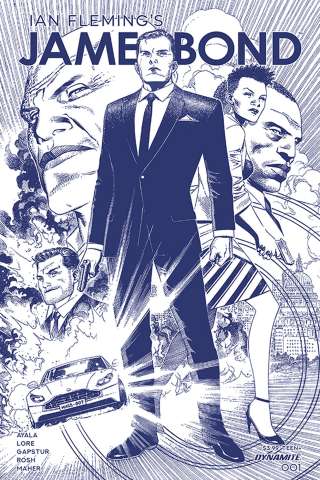 James Bond #1 (11 Copy Cheung Tint Dressed Cover)