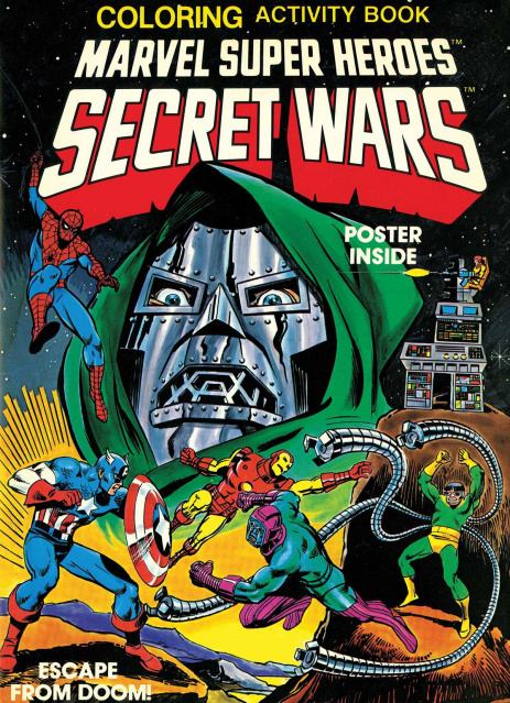 Secret Wars Activity Book