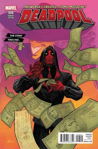 Deadpool #8 (Hawthorne Story Thus Far Cover)