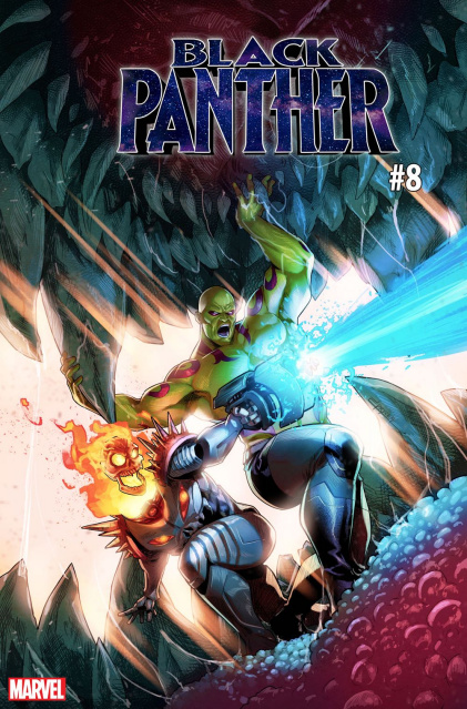 Black Panther #8 (Campbell GotG Cover)