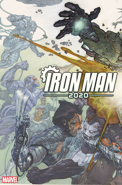 Iron Man 2020 #1 (Bianchi Connecting Cover)