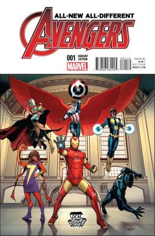 All-New All-Different Avengers #1 (Marquez Local Comic Shop Day)