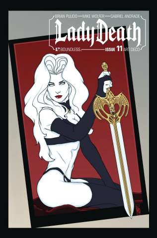 Lady Death #11 (Art Deco Variant Cover)
