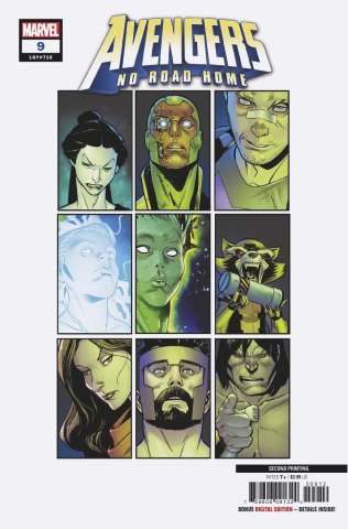 Avengers: No Road Home #9 (Medina 2nd Printing)