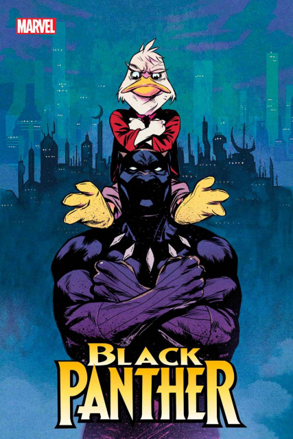 Black Panther #1 (Sanford Greene Howard the Duck Cover)