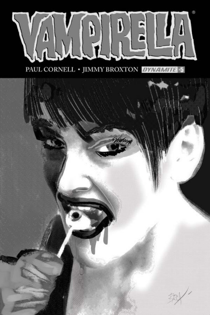 Vampirella #5 (30 Copy Broxton B&W Cover)
