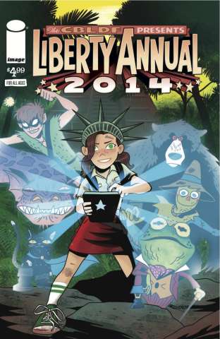 Comic Book Legal Defense Fund Liberty Annual 2014 (Charm Cover)