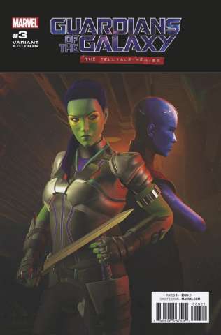 Guardians of the Galaxy: The Telltale Series #3 (Game Cover)