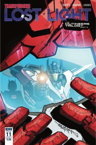 The Transformers: Lost Light #11 (Milne Cover)