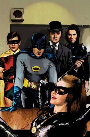 Batman '66 Meets Steed and Mrs. Peel #1 (Variant Cover)