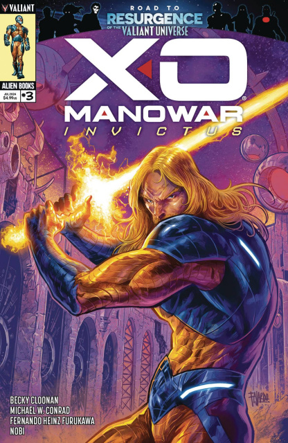 X-O Manowar: Invictus #3 (Fajardo Cover)