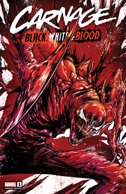 Carnage: Black, White, and Blood #1 (Checchetto Cover)