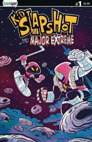 Kid Slapshot vs. Major Extreme #1 (Kisor Cover)