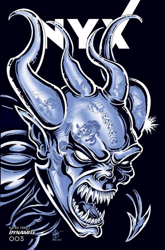 Nyx #3 (TMNT Homage Haeser Original Cover)