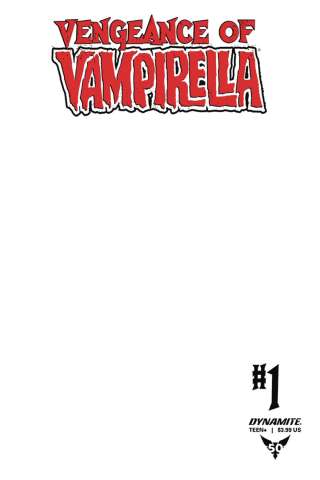 Vengeance of Vampirella #1 (Blank Authentix Cover)