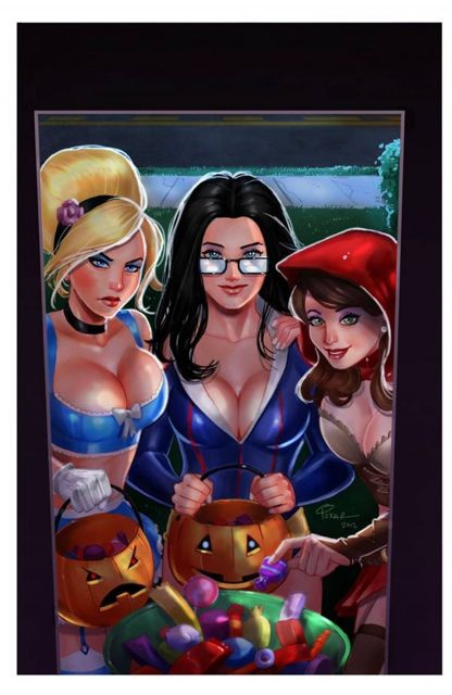 Grimm Fairy Tales Halloween Special 2012 (Pekar Cover)
