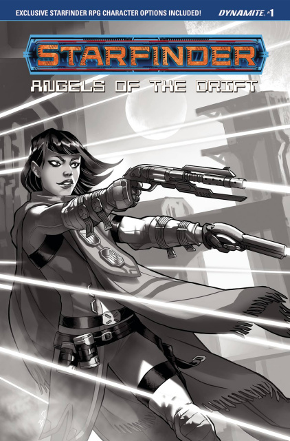 Starfinder: Angels of the Drift #1 (10 Copy D'Alessandro B&W Cover)