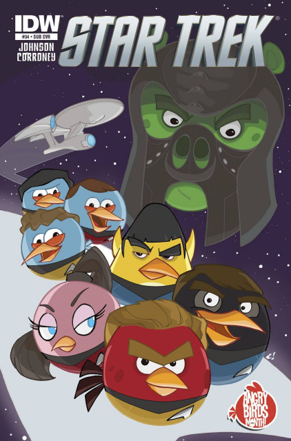 Star Trek #34 (Angry Birds Cover)