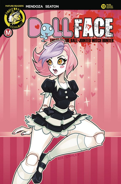 Dollface #13 (Gransaull Pin Up Cover)