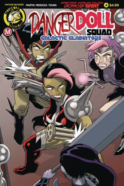 Danger Doll Squad: Galactic Gladiators #4 (Young Cover)