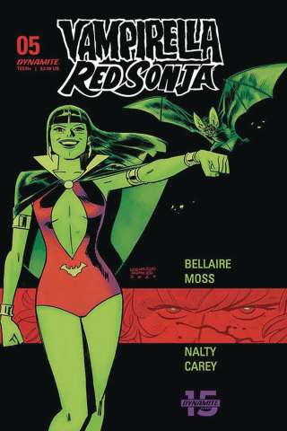 Vampirella / Red Sonja #5 (Romero & Bellaire Cover)