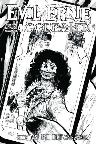 Evil Ernie: Godeater #4 (10 Copy B&W Cover)