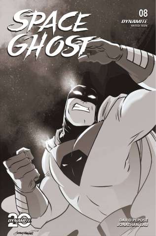 Space Ghost #8 (20 Copy Marques Line Art Cover)