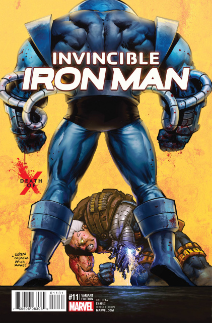 Invincible Iron Man #11 (Death of X Cover)