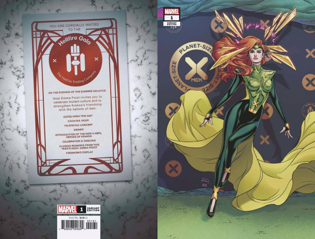 Planet-Sized X-Men #1 (Dauterman Connecting Cover)