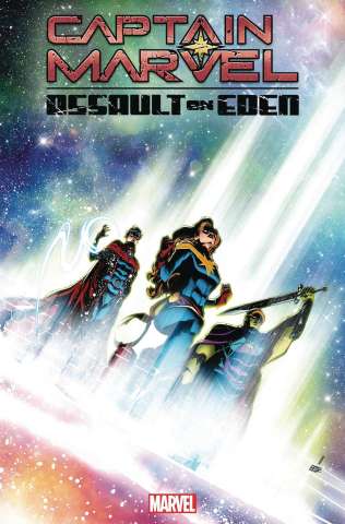 Captain Marvel: Assault on Eden #1 (David Baldeon Cover)