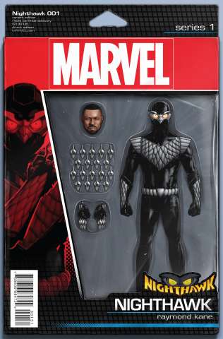 Nighthawk #1 (Christopher Action Figure Cover)