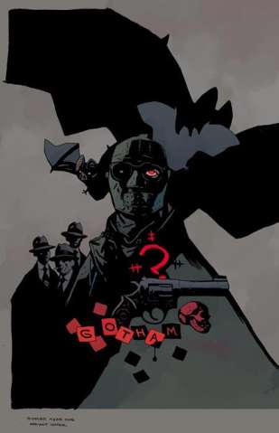 The Riddler: Year One #4 (Mike Mignola Cover)