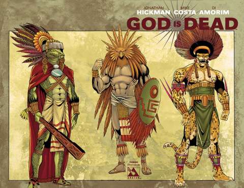 God Is Dead #3 (Pantheon Wrap Cover)