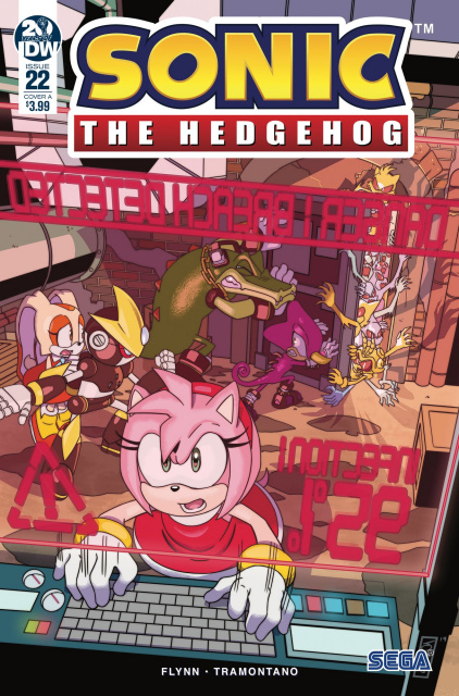 Sonic the Hedgehog #22 (Jampole Cover)