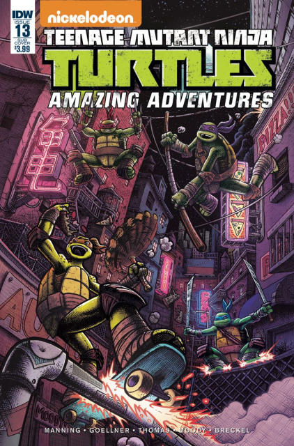 Teenage Mutant Ninja Turtles: Amazing Adventures #13 (Subscription Cover)