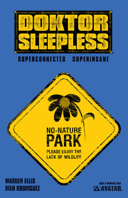 Doktor Sleepless #8 (Warning Sign Cover)