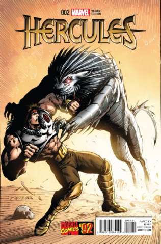 Hercules #2 (Texiera Marvel '92 Cover)