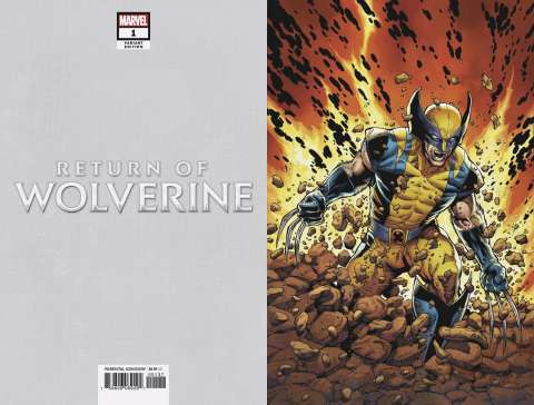 Return of Wolverine #1 (McNiven Current Costume Virgin Cover)