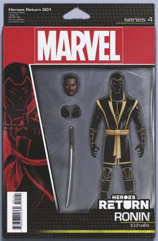 Heroes Return #1 (Christopher Action Figure Cover)