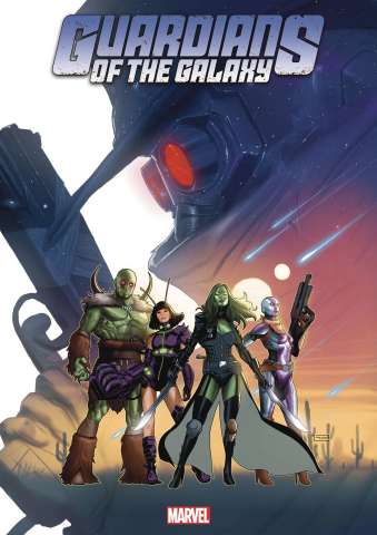 Guardians of the Galaxy #8 (25 Copy Taurin Clarke Cover)
