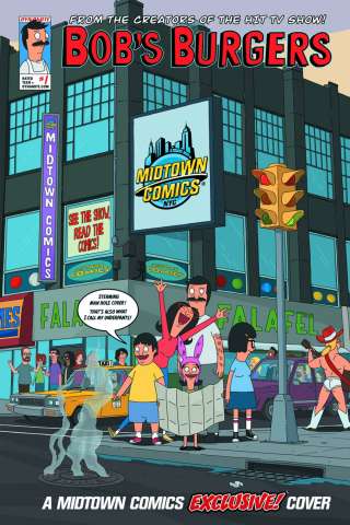 Bob's Burgers #1 (Reynoso Midtown Comics Cover)