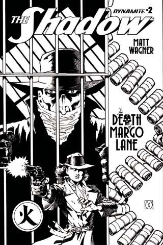 The Shadow: The Death of Margo Lane #2 (10 Copy B&W Cover)