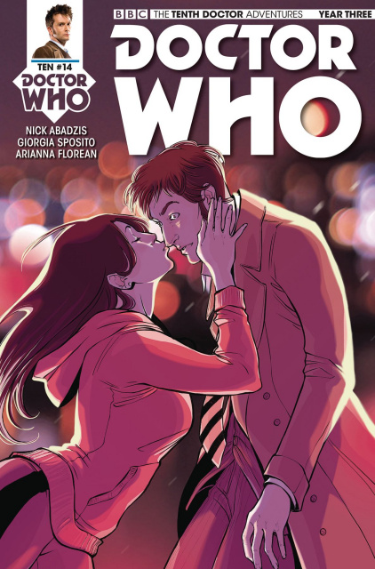 Doctor Who: New Adventures with the Tenth Doctor, Year Three #14 (Zanfardino Cover)