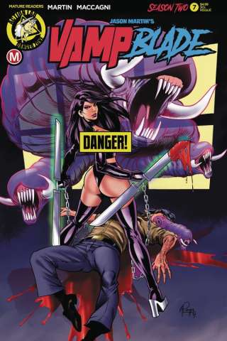 Vampblade, Season Two #7 ('90s Risque Cover)