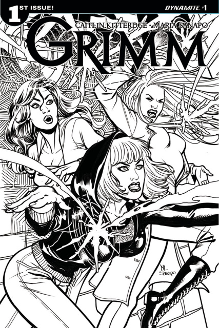 Grimm #1 (10 Copy Sanapo B&W Cover)