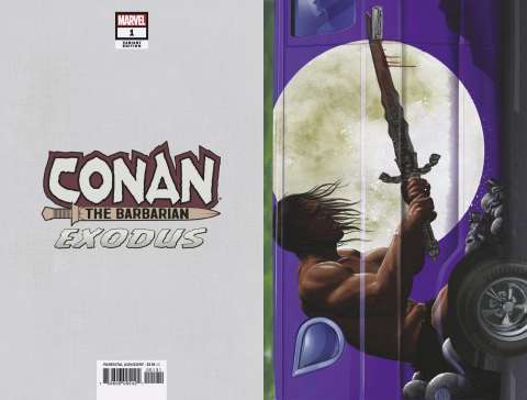 Conan the Barbarian: Exodus #1 (Horn Van Cover)