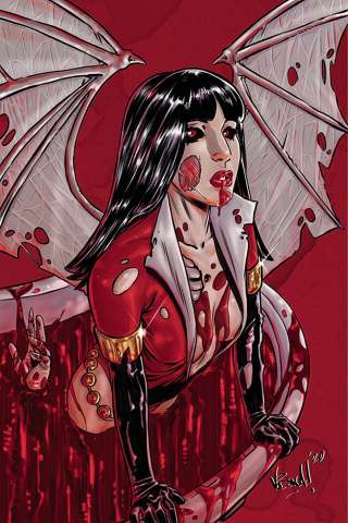 Vampirella: The Dark Powers #2 (25 Copy Federici Zombie Virgin Cover)